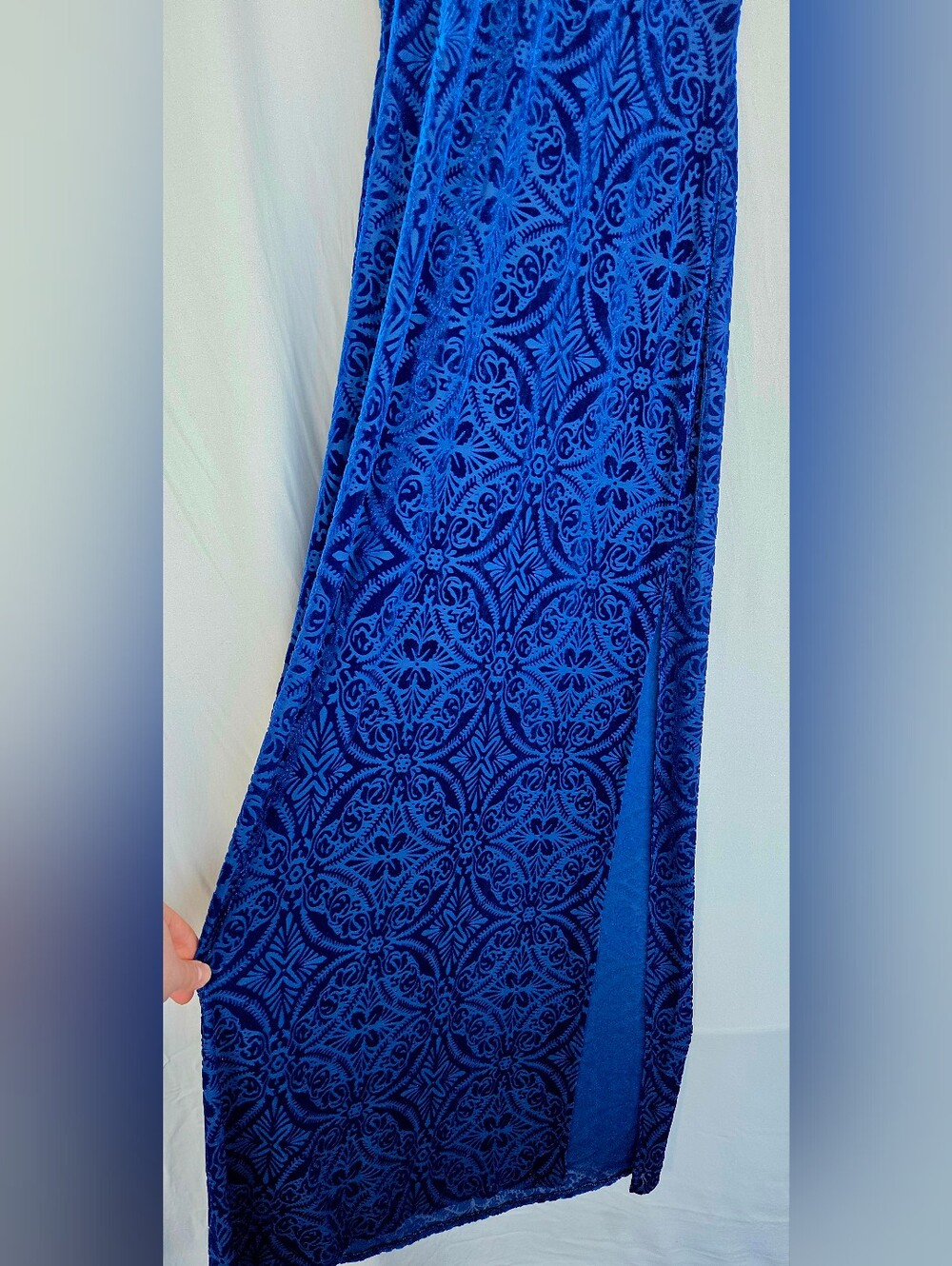 BlackMilk Burned Velvet Neptune Reaper Dress - Picture 2 of 7